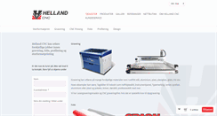 Desktop Screenshot of hellandcnc.com